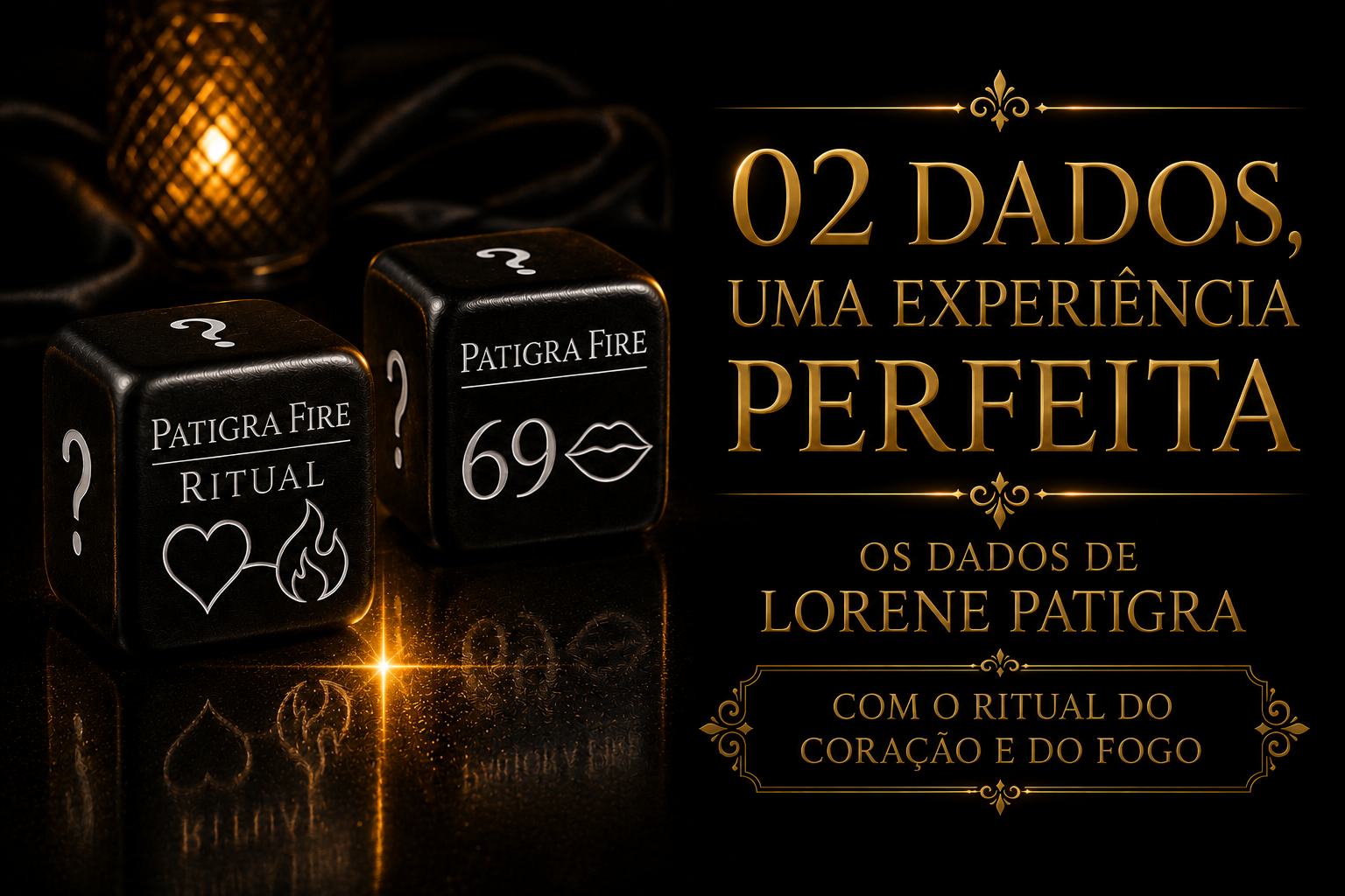 1 par de dados Patigra Fire Experience